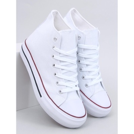 Zapatillas altas de lona Preget White blanco 1