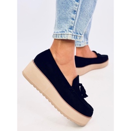 Mocasines plataforma Templin Negro 5