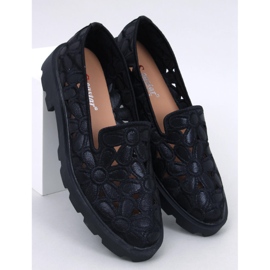 Mocasines calados Redoni negro 1
