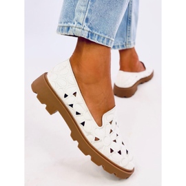 Mocasines calados Redoni Blanco 4