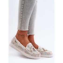 Mocasines de Mujer Calados en Piel Ecológica Tinami Multicolor 1