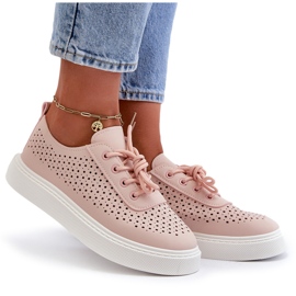 Deportivas Caladas con Plataforma, Rosa Tanvi rosado 7