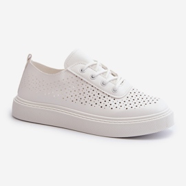 Deportivas Caladas Con Plataforma Blanco Tanvi 3