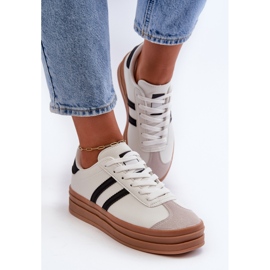 Zapatillas Mujer Plataforma Blanco Egelia 4