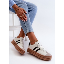 Zapatillas Mujer Plataforma Blanco Egelia 7