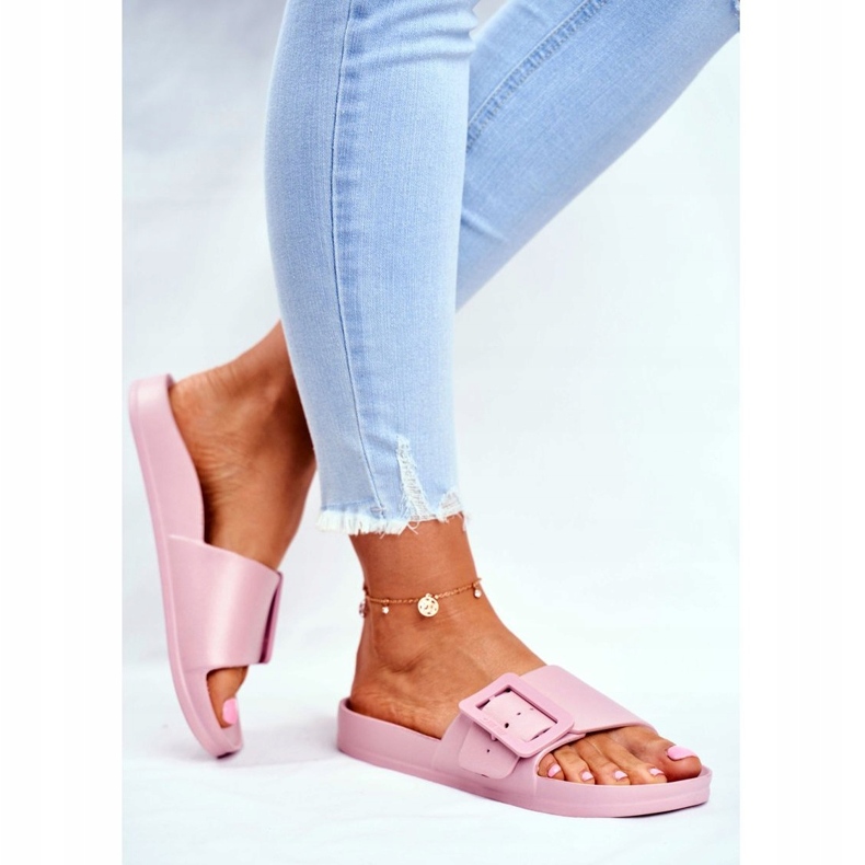 Pantuflas de Mujer Big Star con Hebilla Rosa FF274A387 2