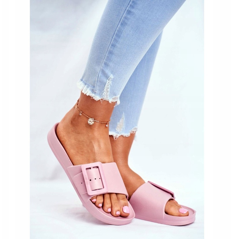 Pantuflas de Mujer Big Star con Hebilla Rosa FF274A387 1