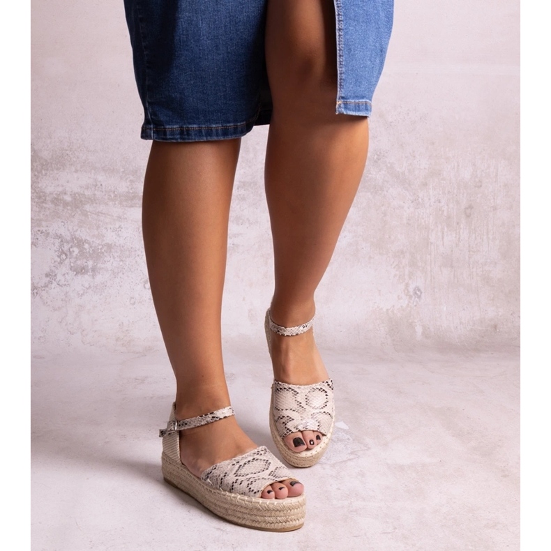 Sandalias plataforma Martella beige 1 Sandalias plataforma Martella beige 1