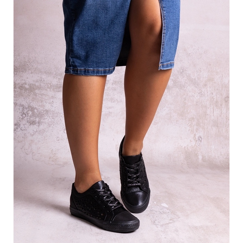 Bez marki Deportivas Safune caladas negras negro 1 Bez marki Deportivas Safune caladas negras negro 1