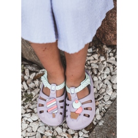 Sandalias Infantiles Con Velcro 83486 Ipanema Summer Xiii Baby Morado violeta 9