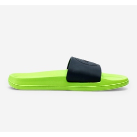 Chanclas de Hombre 4FMM00FFLIM047A-45S Verde negro 1