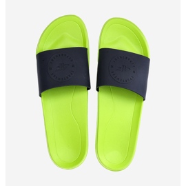 Chanclas de Hombre 4FMM00FFLIM047A-45S Verde negro 2