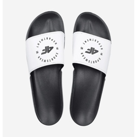 Chanclas de Mujer 4FMM00FFLIF044A-10S Blanco y Negro 1