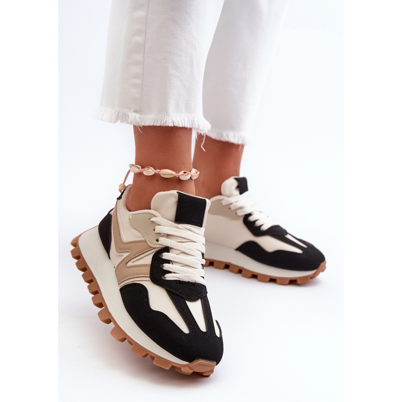 Zapatillas deportivas Kalelia de mujer de color negro 2