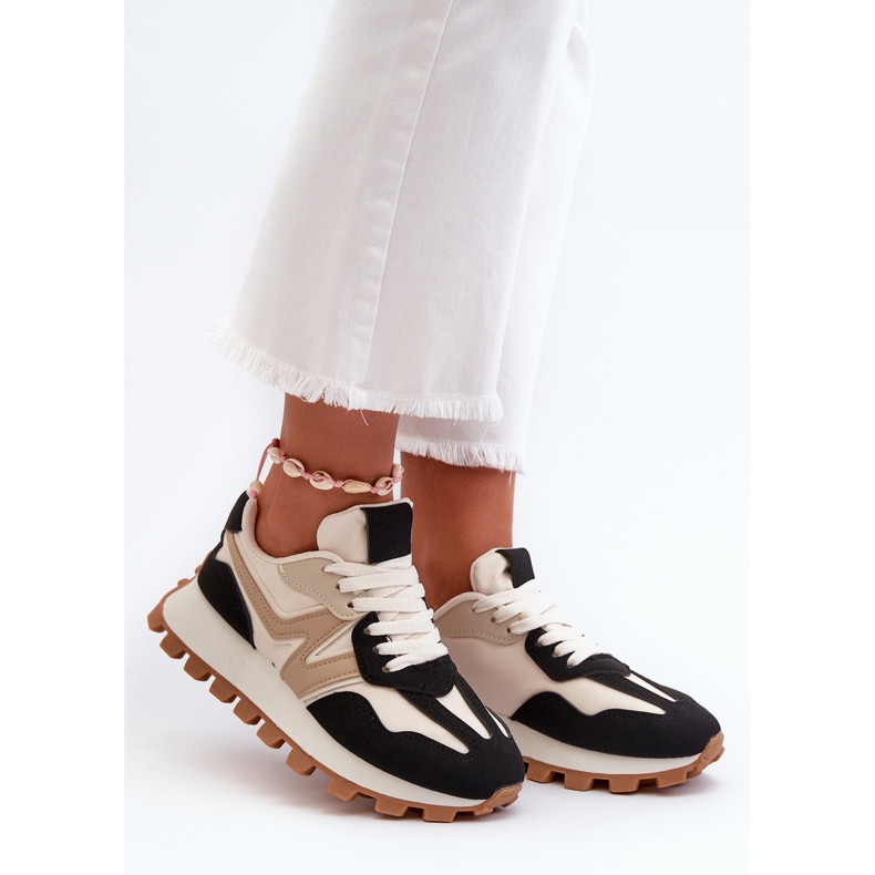 Zapatillas deportivas Kalelia de mujer de color negro 1