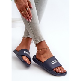Chanclas Ligeras Mujer Big Star NN274A658 Azul Marino 8