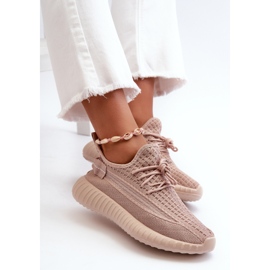 Zapatillas deportivas sin cordones de tela para mujer, rosa Nelmarie rosado 8