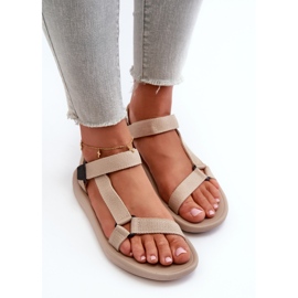 Sandalias Deportivas Mujer Beige Ultimate 6