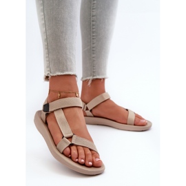 Sandalias Deportivas Mujer Beige Ultimate 3