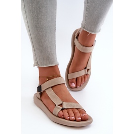 Sandalias Deportivas Mujer Beige Ultimate 5