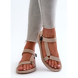 Sandalias Deportivas Mujer Beige Ultimate 7