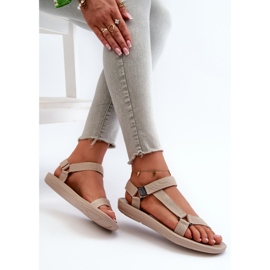 Sandalias Deportivas Mujer Beige Ultimate 8