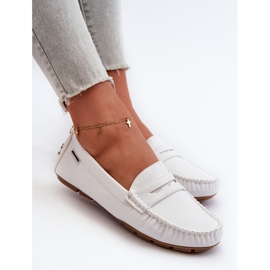 Mocasines Mujer Piel Ecológica Blanco Rerteria 6