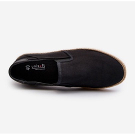 Zapatillas Alpargatas De Hombre Con Trenza, Negro Fenen 2 Zapatillas Alpargatas De Hombre Con Trenza, Negro Fenen 2