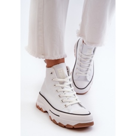 Zapatillas Mujer Plataforma Alta Blanco Valvia 4