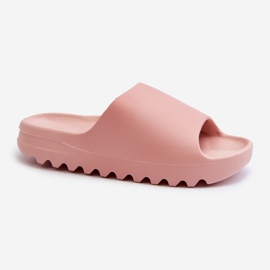 Chanclas de plataforma Estella rosa de moda rosado 3