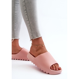 Chanclas de plataforma Estella rosa de moda rosado 5
