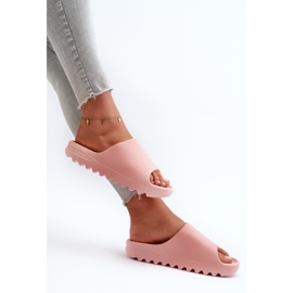 Chanclas de plataforma Estella rosa de moda rosado 6