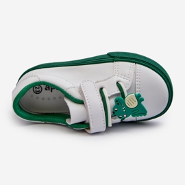 Zapatillas Deportivas Infantiles con Pin, Pennyn Blanco y Verde 6