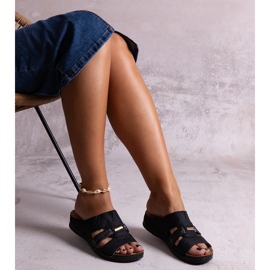 Chanclas Karime clásicas negras negro 1