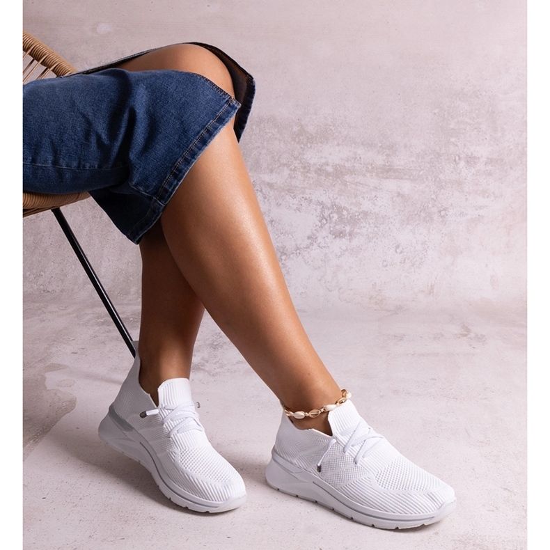 Zapatillas slip-on Gaberla blancas blanco 1 Zapatillas slip-on Gaberla blancas blanco 1