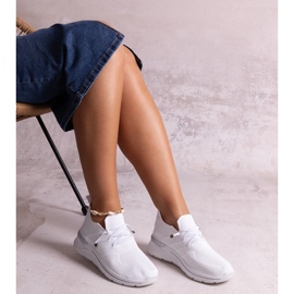 Zapatillas slip-on Gaberla blancas blanco 2