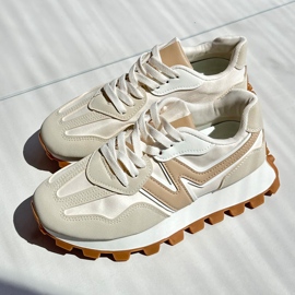 Zapatillas Deportivas Mujer Kalelia Beige Zapatillas Deportivas 8