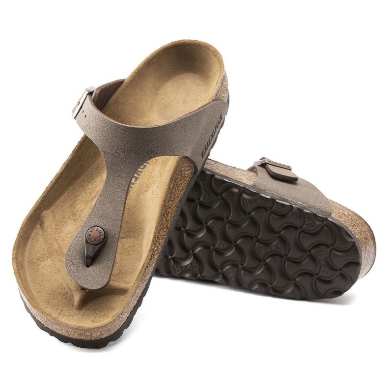 Chanclas Birkenstock Gizeh Bs W 0043753 marrón 1