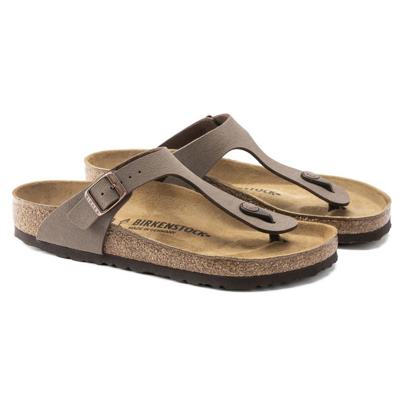 Chanclas Birkenstock Gizeh Bs W 0043753 marrón 2