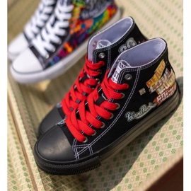 Zapatillas altas para hombre - 30. Pol 'AND'ROCK X Big Star OO174801 - Preventa negro 3