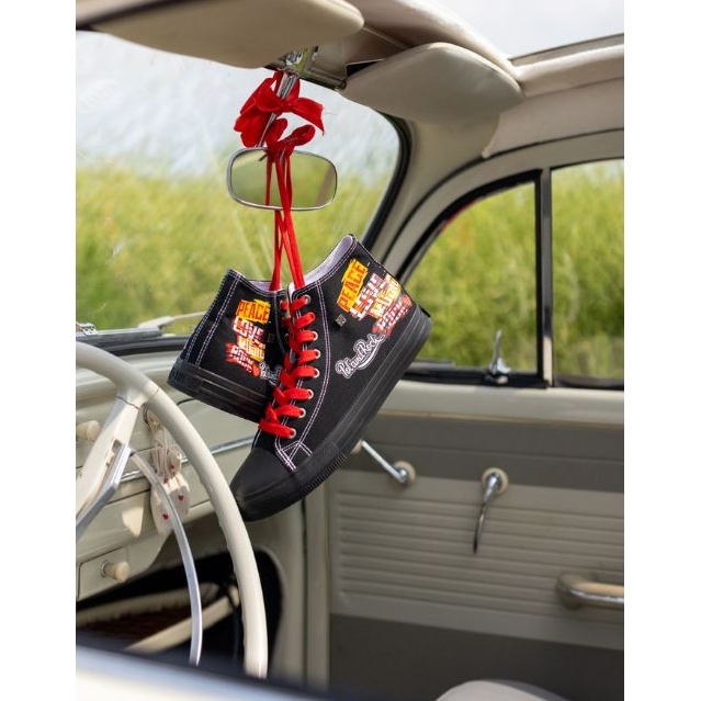 Zapatillas altas para hombre - 30. Pol 'AND'ROCK X Big Star OO174801 - Preventa negro 1