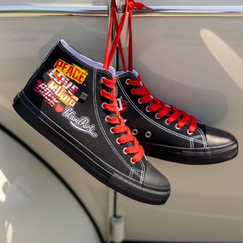 Zapatillas altas para hombre - 30. Pol 'AND'ROCK X Big Star OO174801 - Preventa negro 2