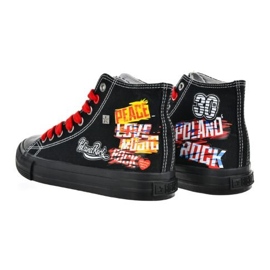 Zapatillas altas para hombre - 30. Pol 'AND'ROCK X Big Star OO174801 - Preventa negro 5