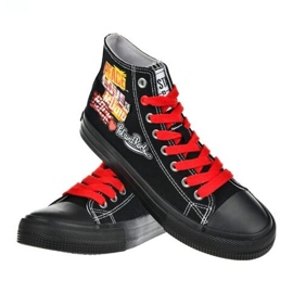 Zapatillas altas para hombre - 30. Pol 'AND'ROCK X Big Star OO174801 - Preventa negro 7