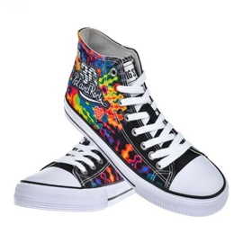 Zapatillas altas para hombre - 30. Pol 'AND'ROCK X Big Star OO174800 - Reserva negro 4