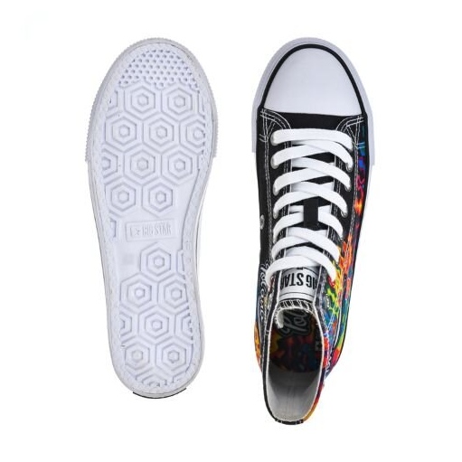 Zapatillas altas para hombre - 30. Pol 'AND'ROCK X Big Star OO174800 - Reserva negro 1