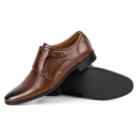 Olivier Zapatos formales piel Monki 287LU marrón 3
