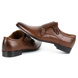 Olivier Zapatos formales piel Monki 287LU marrón 5