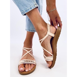 Sandalias mujer Rostani Beige 3