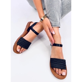 Salinon Sandalias estilo boho negro 4